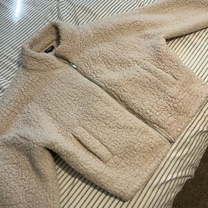 Express Cream Teddy Jacket